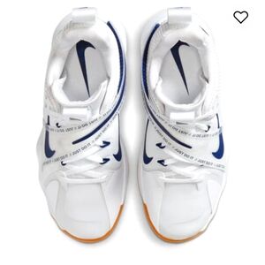 Nike React Hyperset Volleyball shoes women's blue gum and white size 8 eu 39